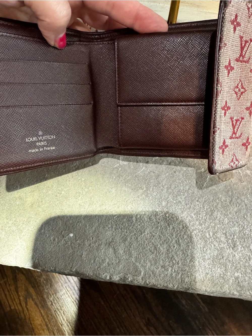 Louis Vuitton compact card